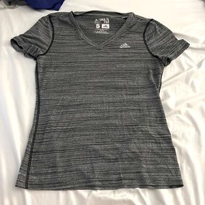 Adidas Grey Workout Top
